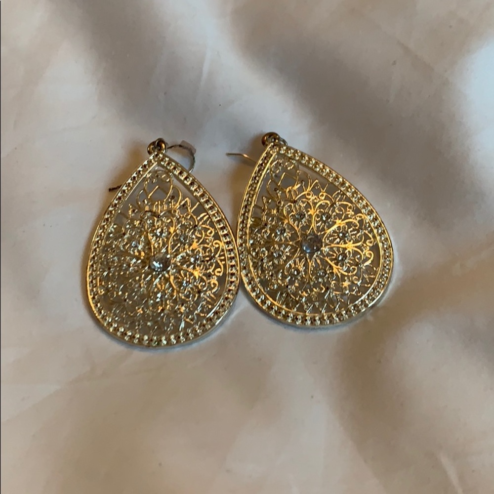 Silver Drop Earrings